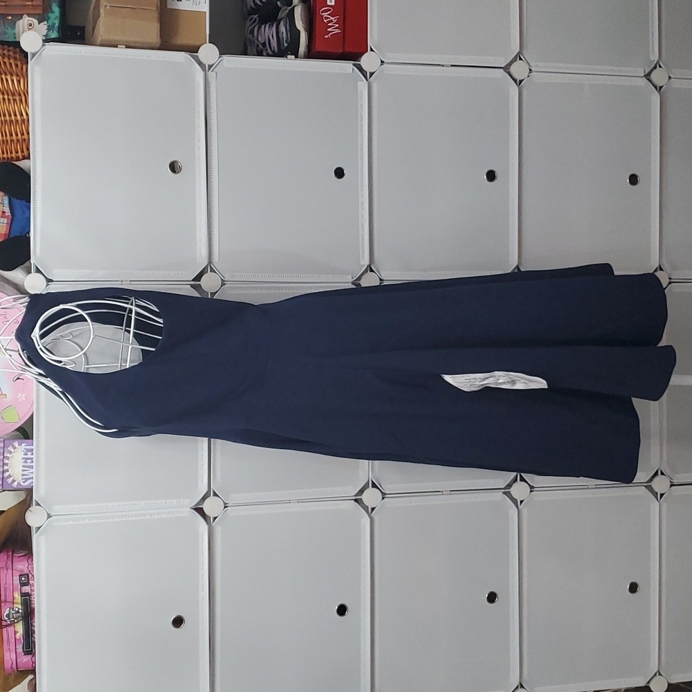 Dress the Population Navy Blue Midi Dress - Picture 7 of 13